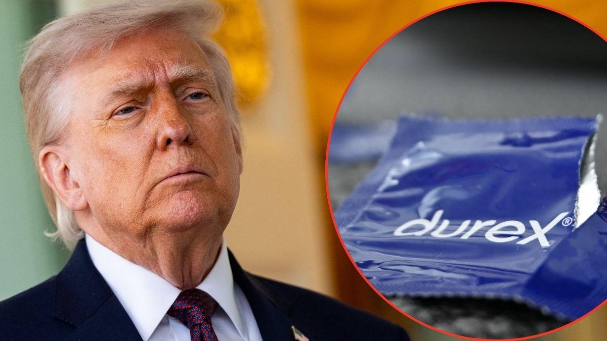 Photo of Donald Trump, Condoms