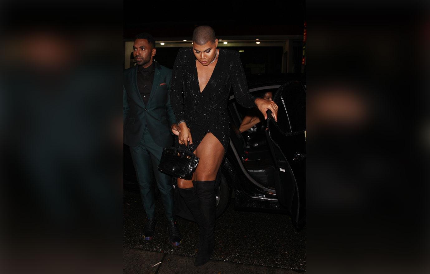 EJ Johnson Mini Dress Wardrobe Malfunction