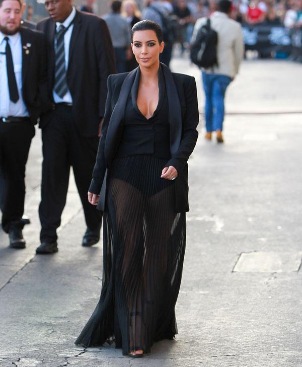 Kim Kardashian Jimmy Kimmel Photos