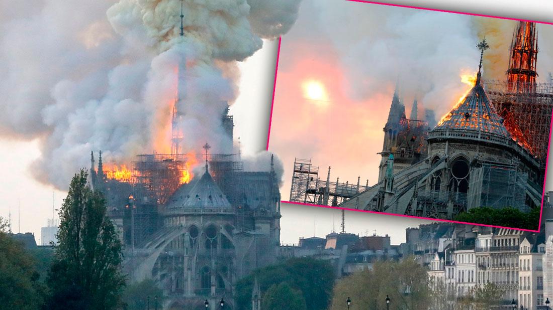 Notre Dame Cathedral Collapsing Amid ‘Terrible’ Fire