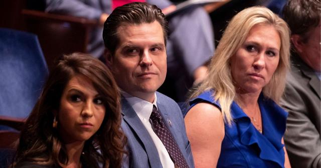 Marjorie Taylor Greene Rages Against GOP House Reps. Gaetz & Boebert