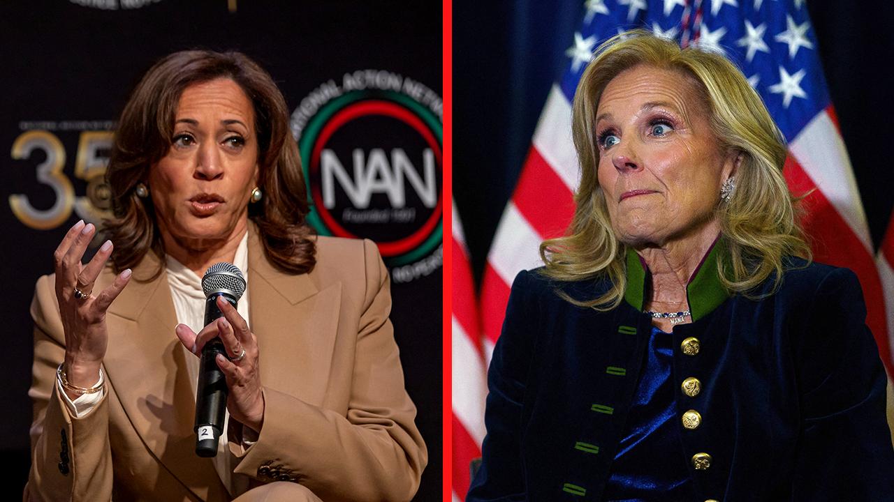Photo of Kamala Harris, Jill Biden