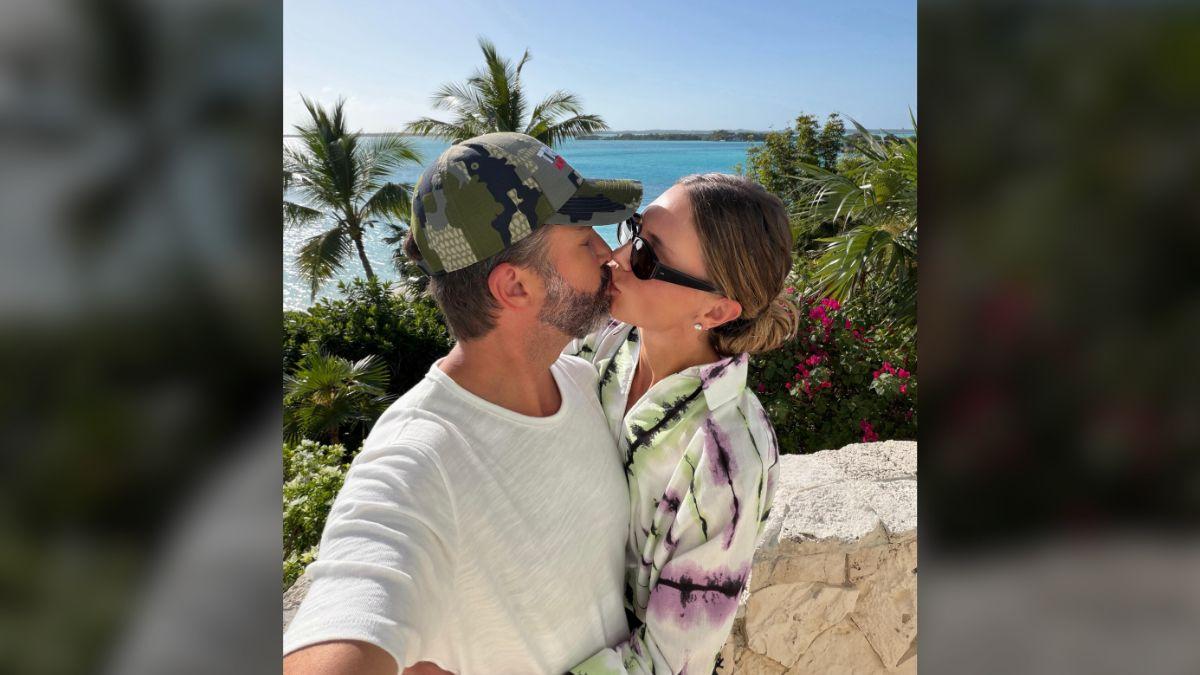Photo of Bettina Anderson and Donald Trump Jr.