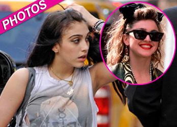 //lourdes madonna material girl wenn splash