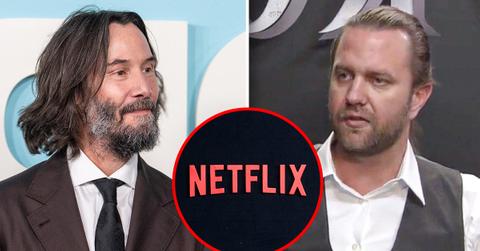 Keanu Reeves and Carl RInsch