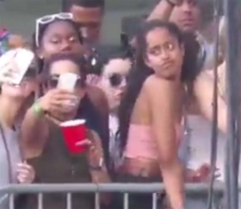 malia obama smoking pot claims lollapalooza twerking