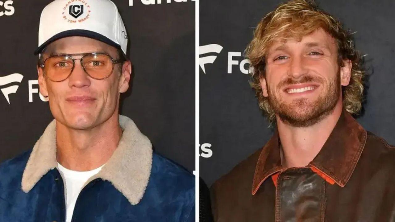 Photo of Tom Brady, Logan Paul