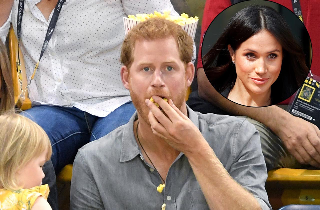 //meghan markle puts prince harry on wedding diet pp