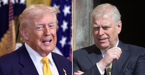 Split of Donald Trump and Prince Andrew