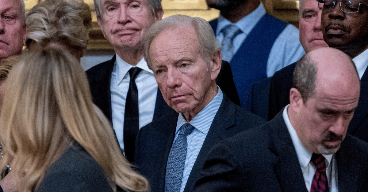 joe lieberman dead at