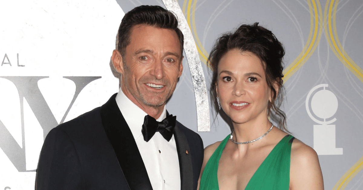 Photo of Hugh Jackman and Sutton Foster