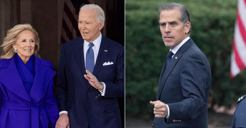 Jill Biden, Joe Biden and Hunter Biden