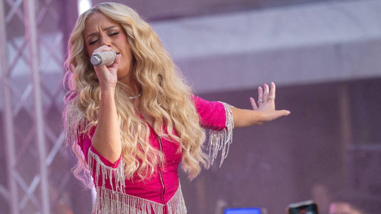 Megan performed a live concert on NBC’s TODAY Show