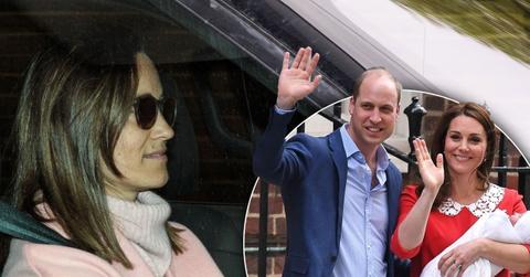 //Pippa Middleton Visits Royal Nephew pp