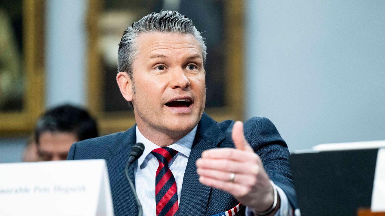 image of Pete Hegseth's 2019 remarks about rarely washing his hands resurfaced after the latest viral footage.