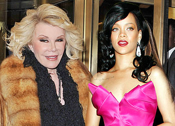 //joan rivers rihanna twitter war