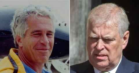 picture of Jeffrey Epstein and Prince Andrew