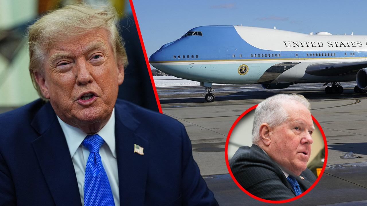 Donald Trump has revoked the security clearance of a former Air Force Secretary after he questioned the president's new Air Force One.
