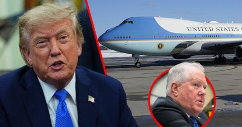 Donald Trump has revoked the security clearance of a former Air Force Secretary after he questioned the president's new Air Force One.