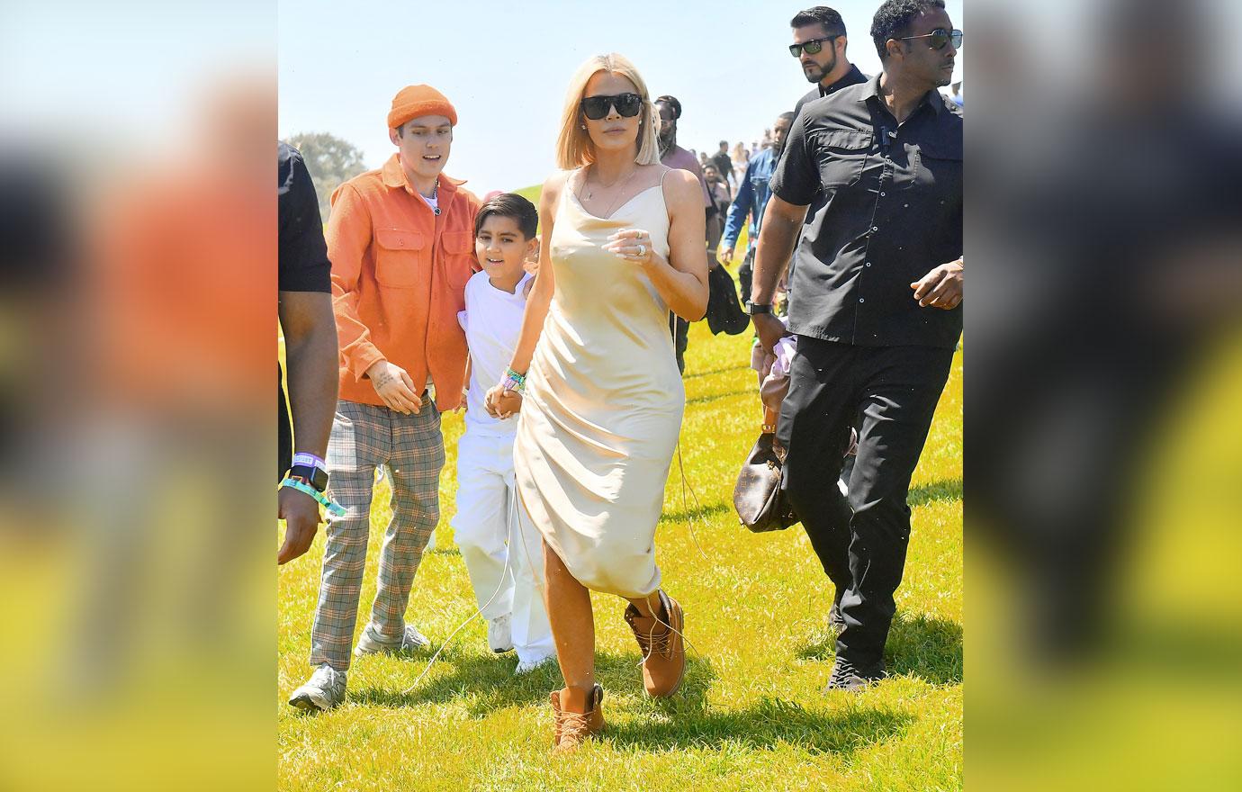 Kim Kardashian, Kanye & Family Host Sunday Service At Coachella