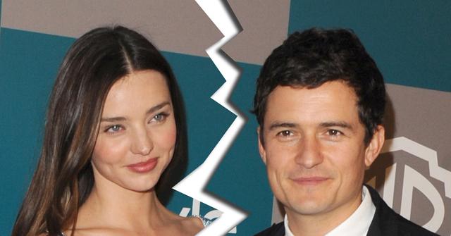 //orlando bloom miranda kerr split