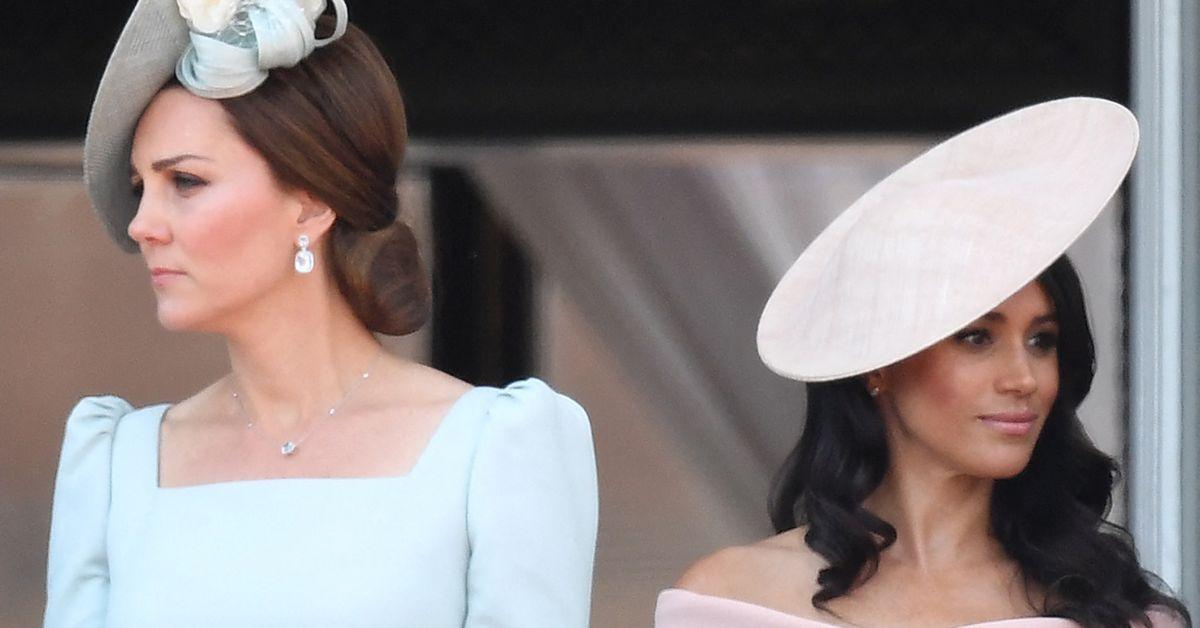 Photo of Kate Middleton and Meghan Markle