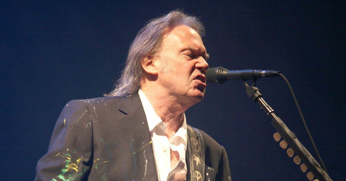 Composite picture of Neil Young