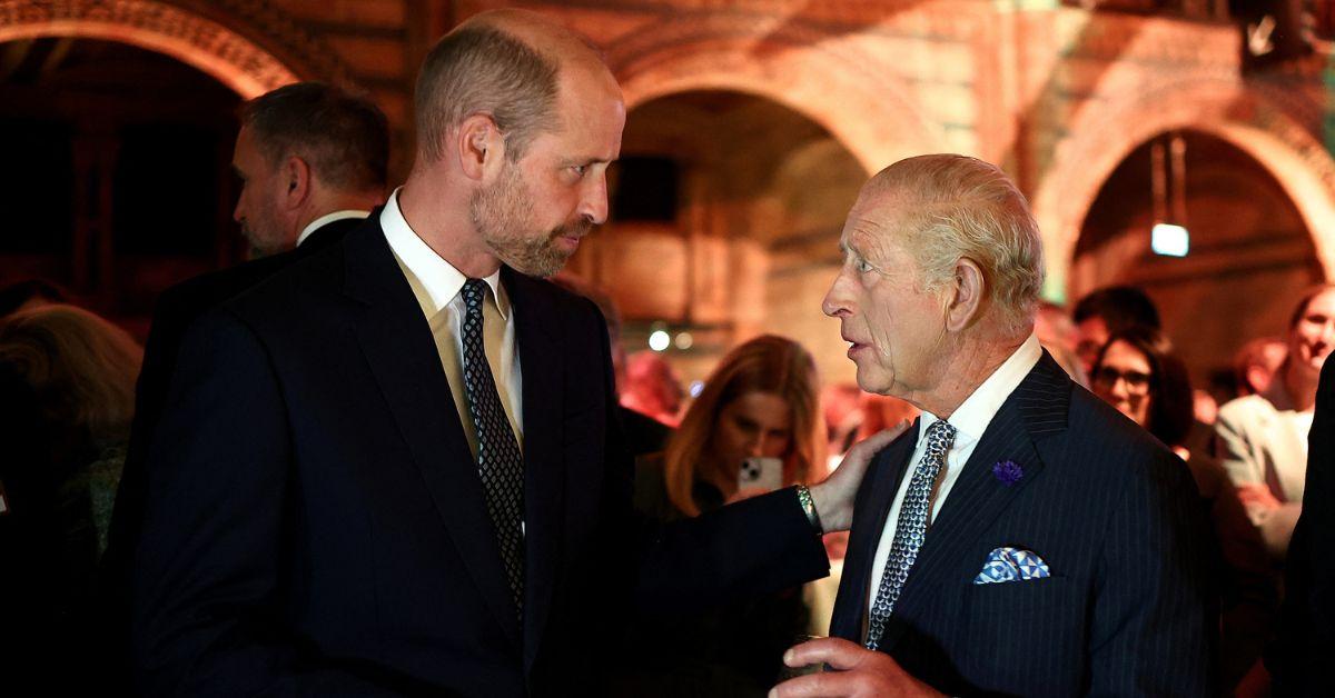 Photo of King Charles and Prince William