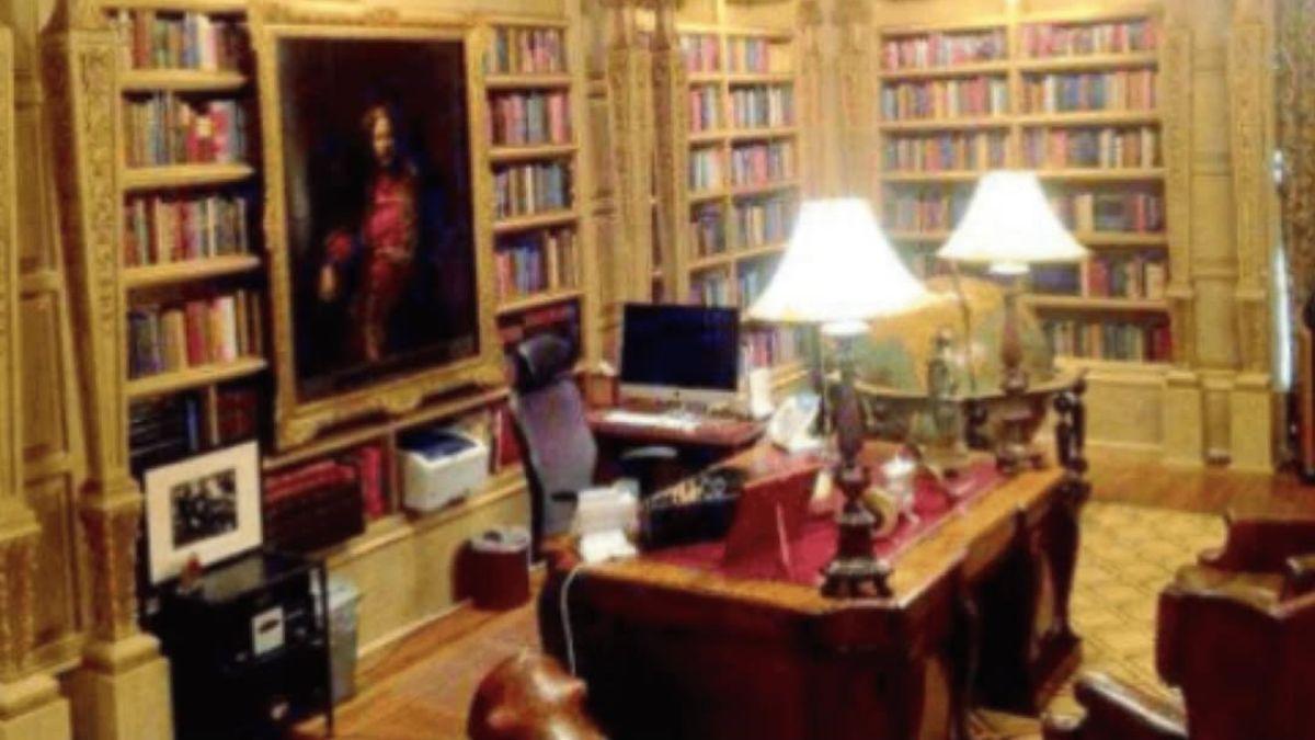 The Epstein files included several images inside and outside of the New Mexico mansion.