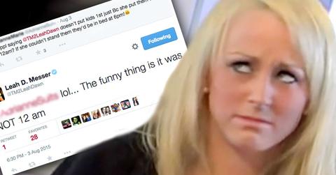 Leah Messer Denies Bad Mom Claims