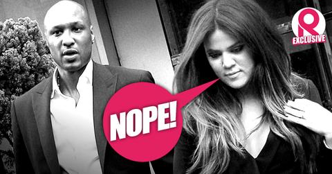//khloe kardashian no plans on getting back together with lamar odom wide