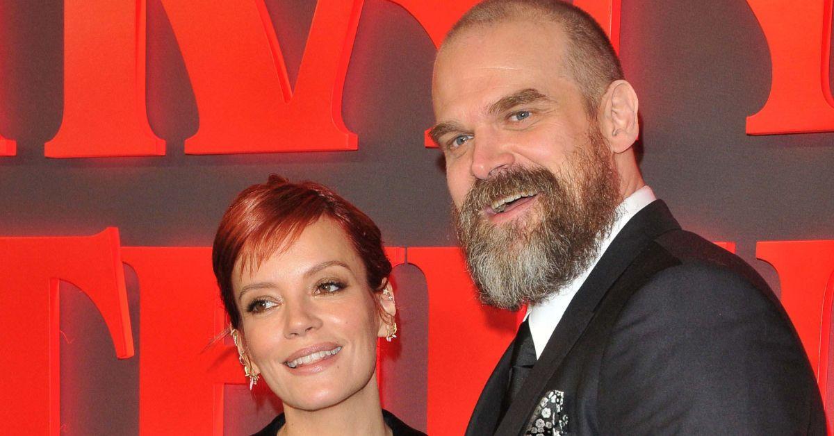 david harbour and lily allen