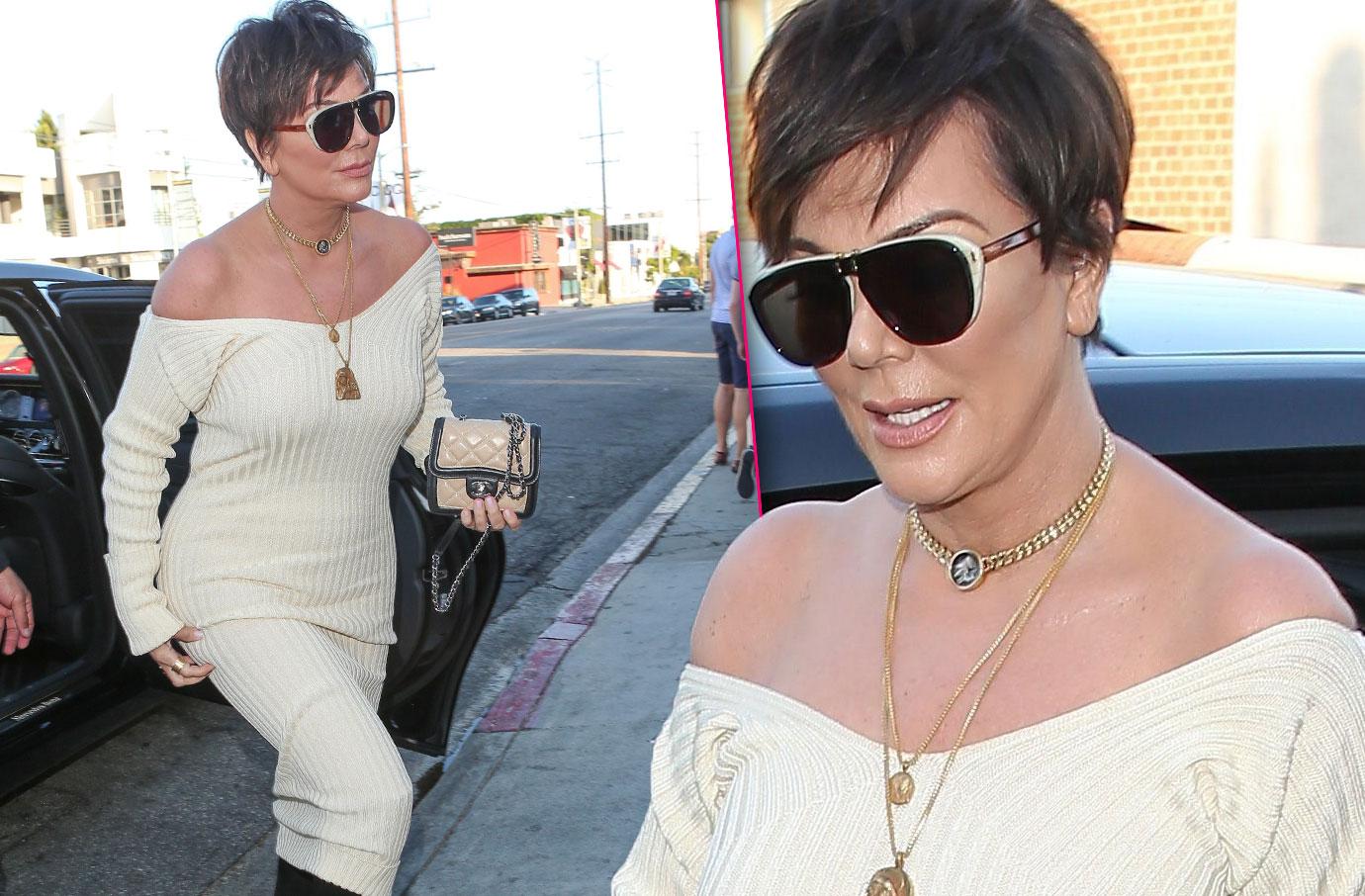 Kris Jenner Spotted Caitlyn Jenner Feud Sex Confession