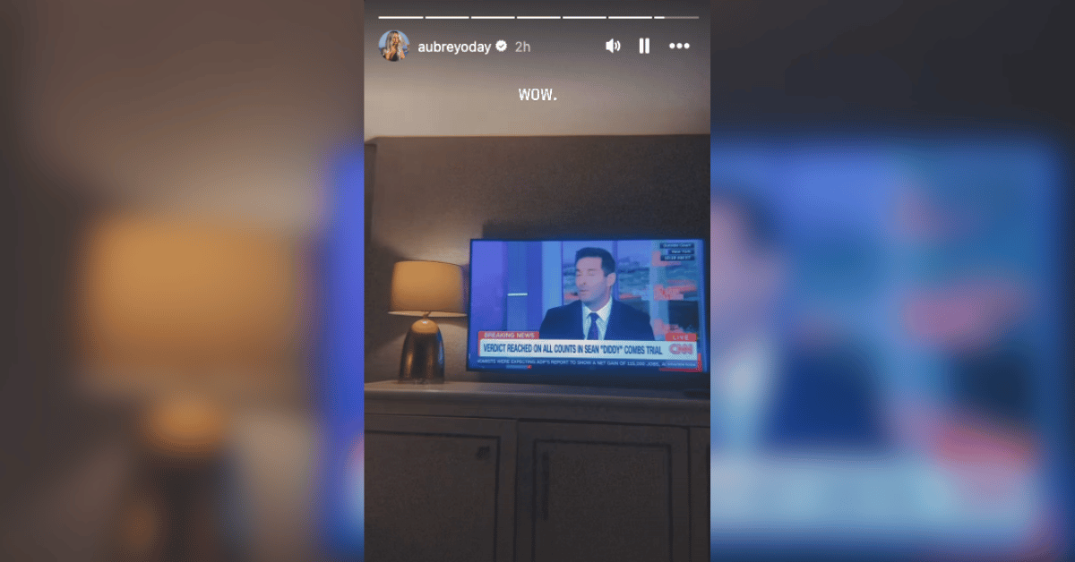 cassie ventura  cent and aubrey oaday react to sean diddy combs verdict