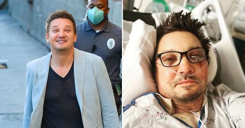 jeremy renner normal jeremy renner on a hospital bed pp