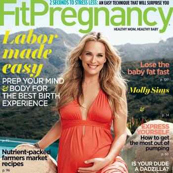 MOLLY SIMS January 2012 SHAPE Magazine