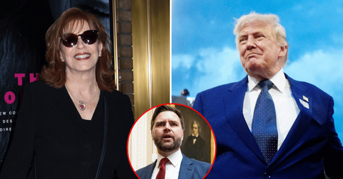 Joy Behar insisted she was exhausted by talking about Trump on 'The View.'
