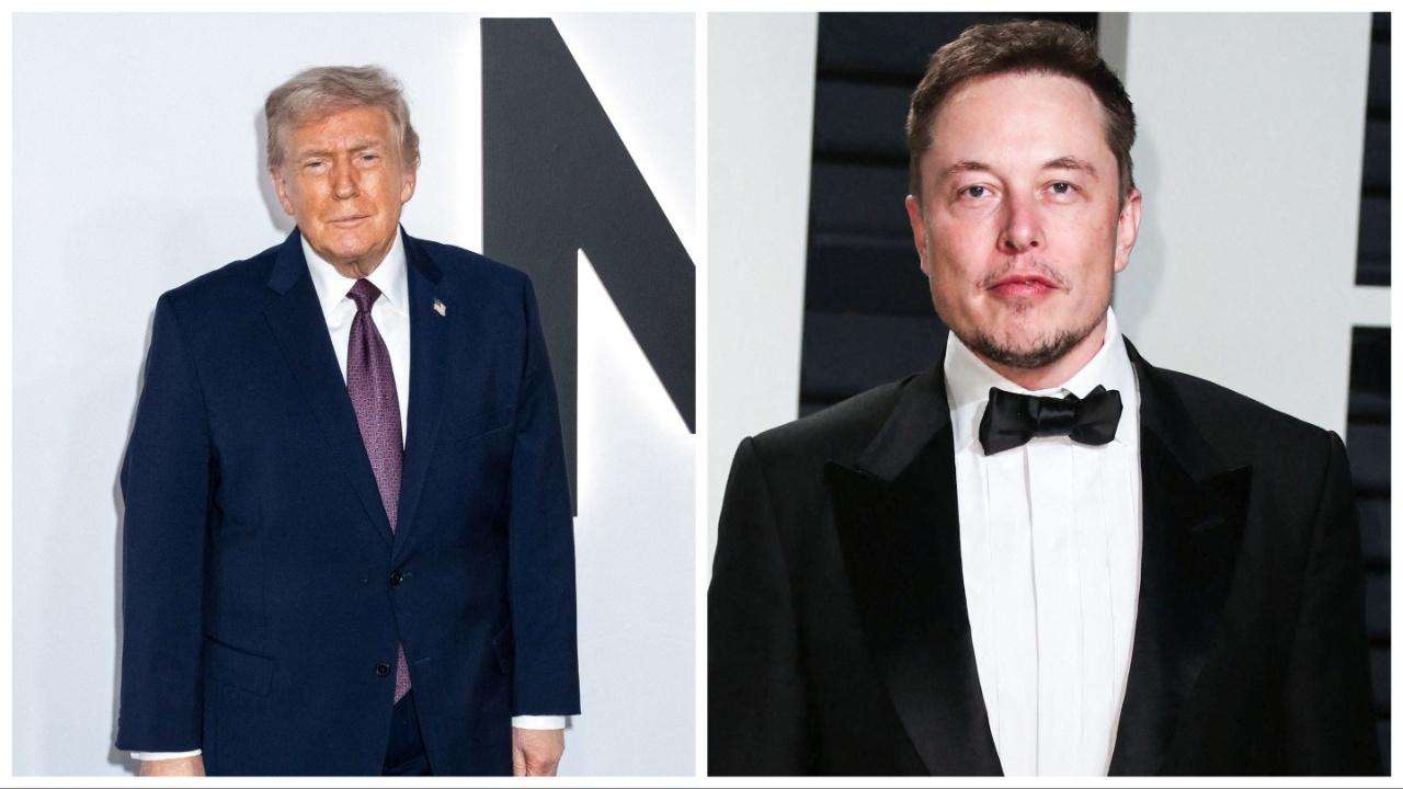 Donald Trump and Elon Musk