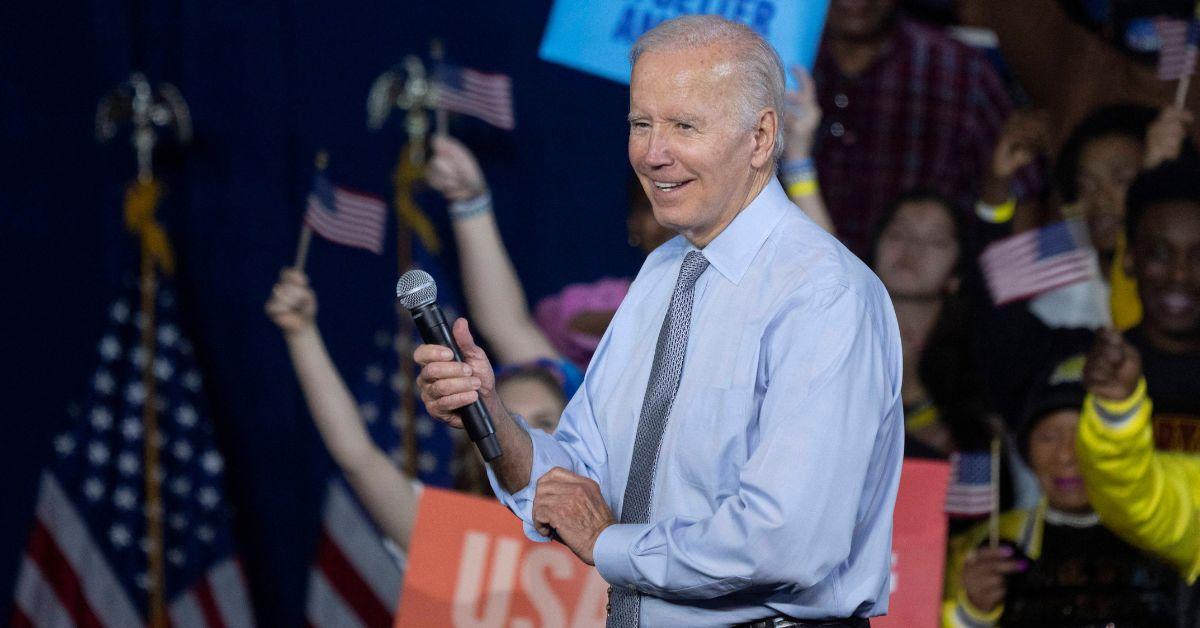 Hecklers Thrown Out Of Joe Biden's Rally After Shouting At President