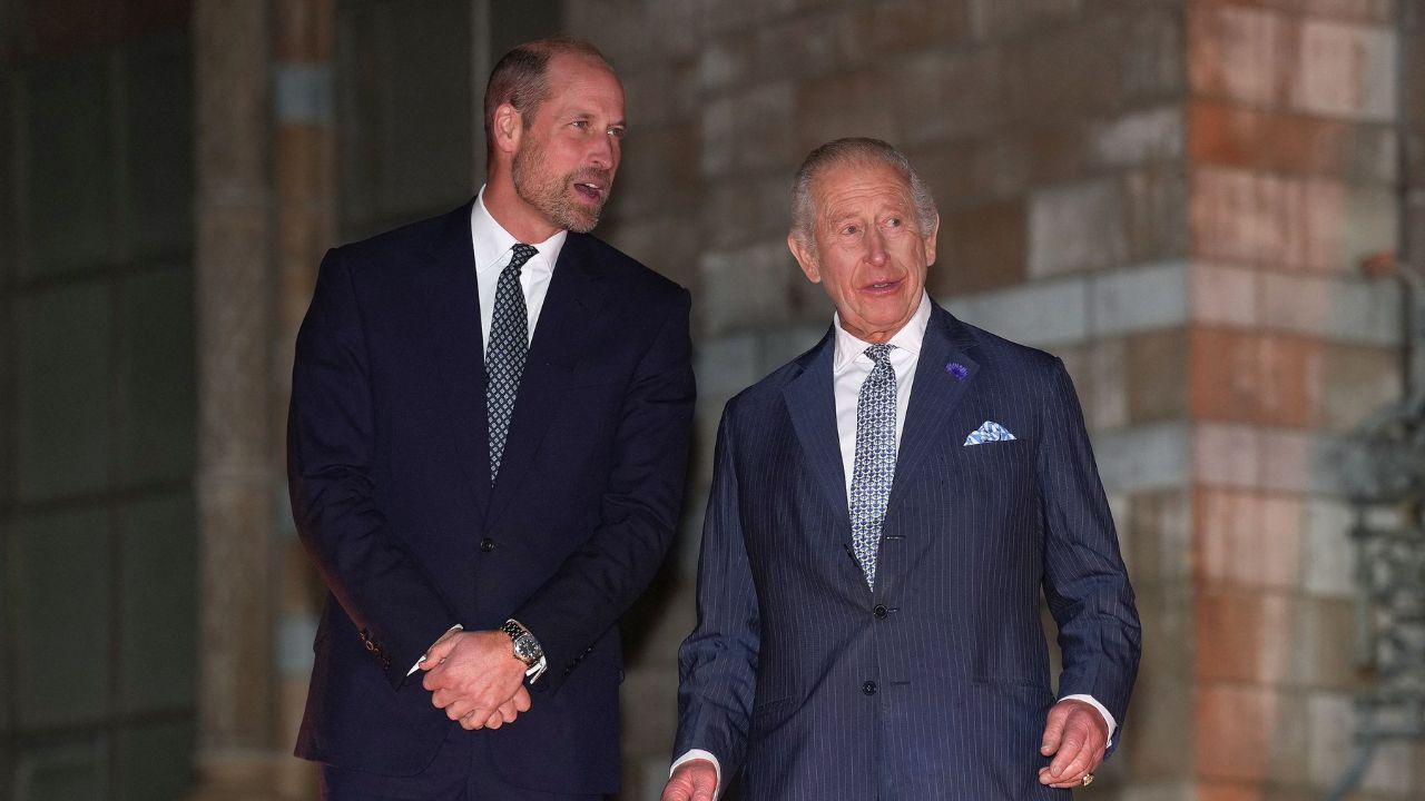 Photo of Prince William and King Charles