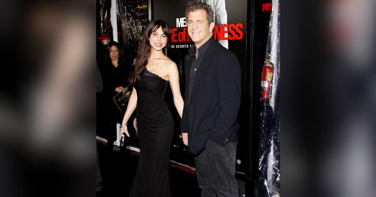 Photo of Mel Gibson and Oksana Grigorieva 