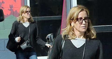 Felicity Huffman Spotted Outside Community Service Duties After Prison Stint