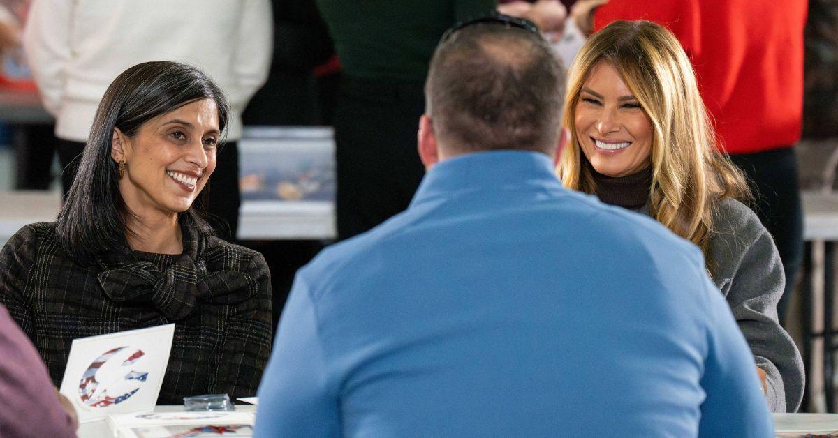 Photo of Usha Vance and Melania Trump