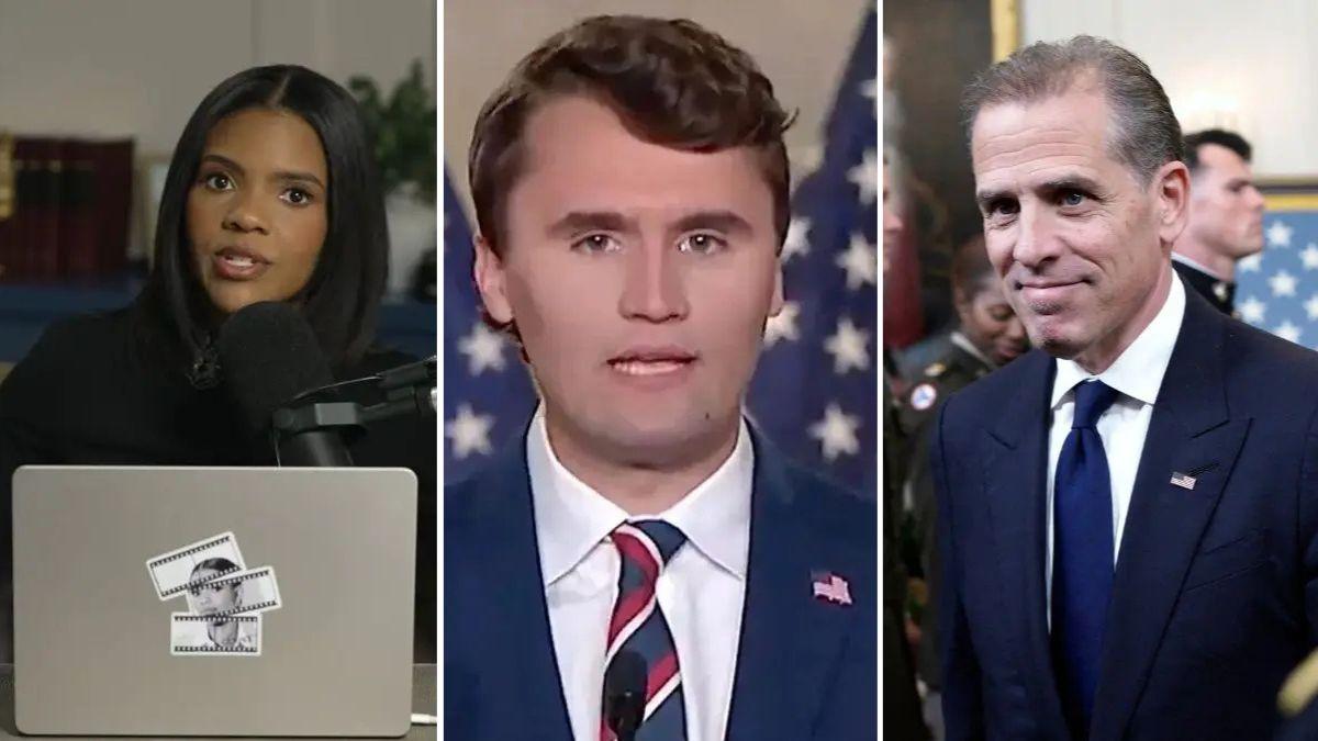 Candace Owens, Charlie Kirk and Hunter Biden
