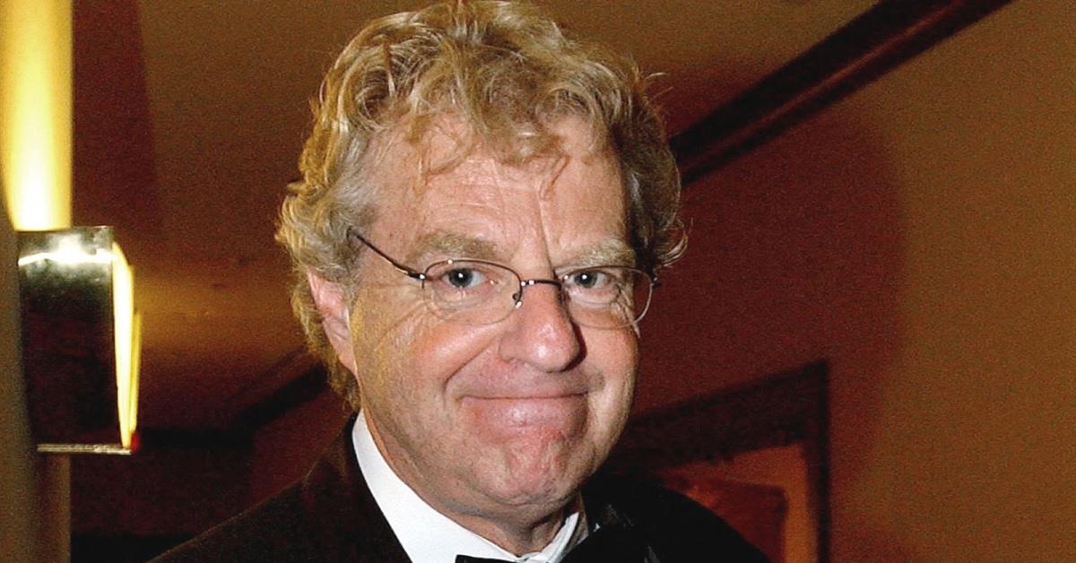 Jerry Springer's Longtime Rep Speaks Out About Emmy Snub - Vimarsana News
