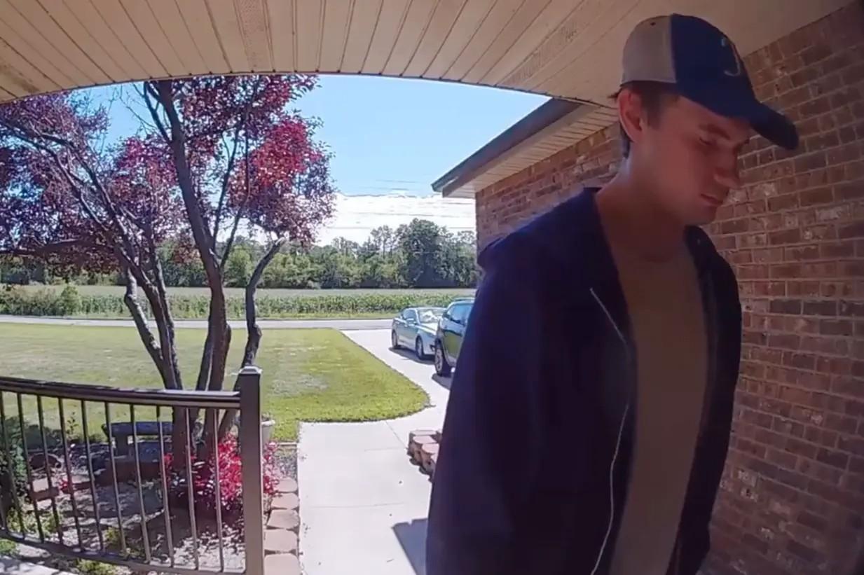 Cops ID car in chilling doorbell camera video of a vehicle speeding off  with woman's crying for help