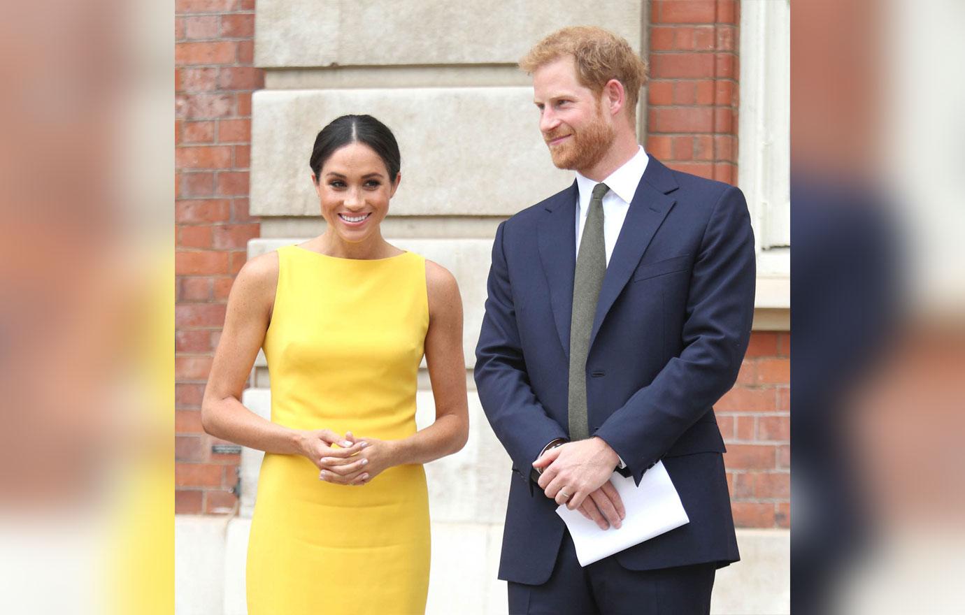 Meghan Markle Yellow Dress Harry