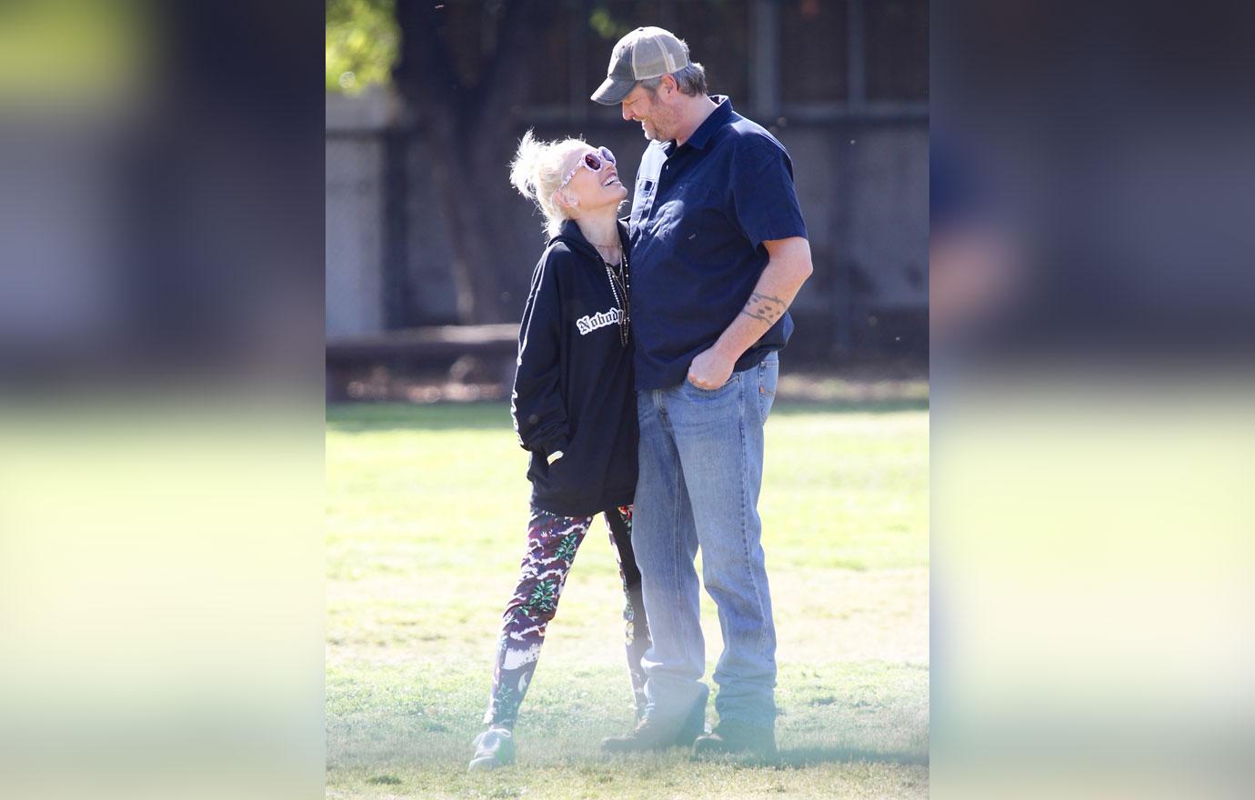 Gwen Stefani Blake Show Park PDA After Separation