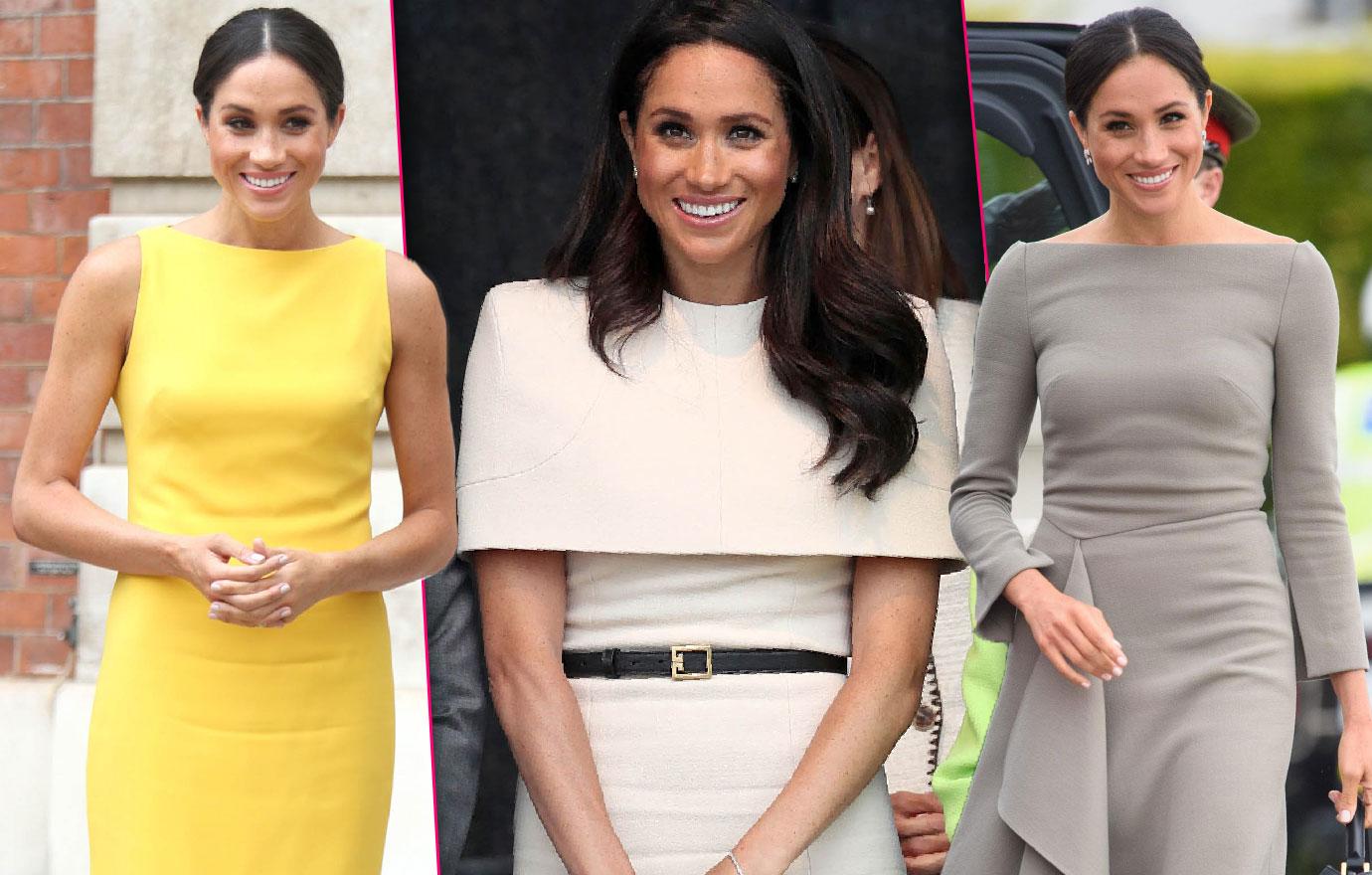 Meghan Markle recycles 'radiant' £1,545 dress from 2018 for