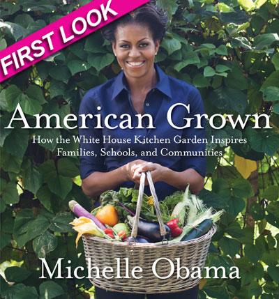 //michelle obama cover book garden white house